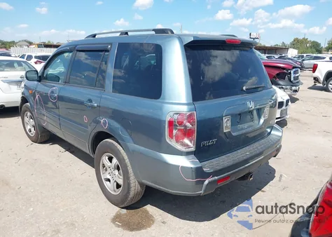2006 Honda Pilot Ex z USA, uszkodzony, nr VIN 2HKYF18476H555537